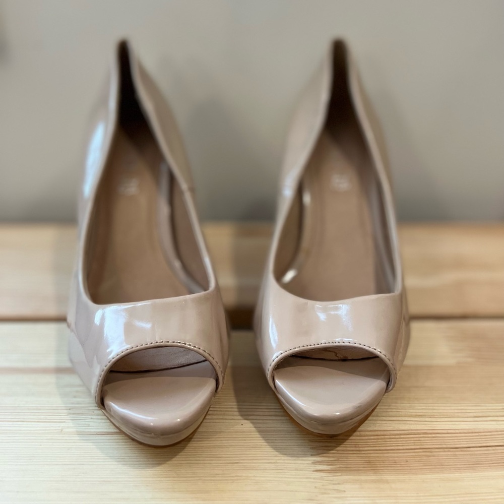 ALDO peep toe heels